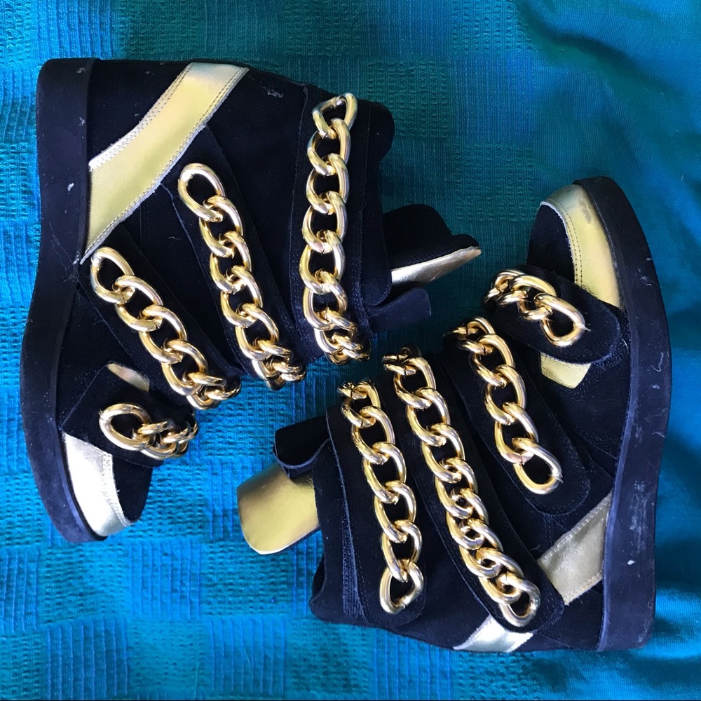 Jeffery Campbell Chain Strap Booties